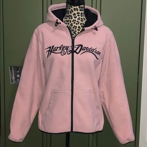 Harley-Davidson Hooded jacket Pink Large